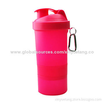 BPA Free Hot Selling Plastic Protein/Pet Spice Bottle, 500mL Volume